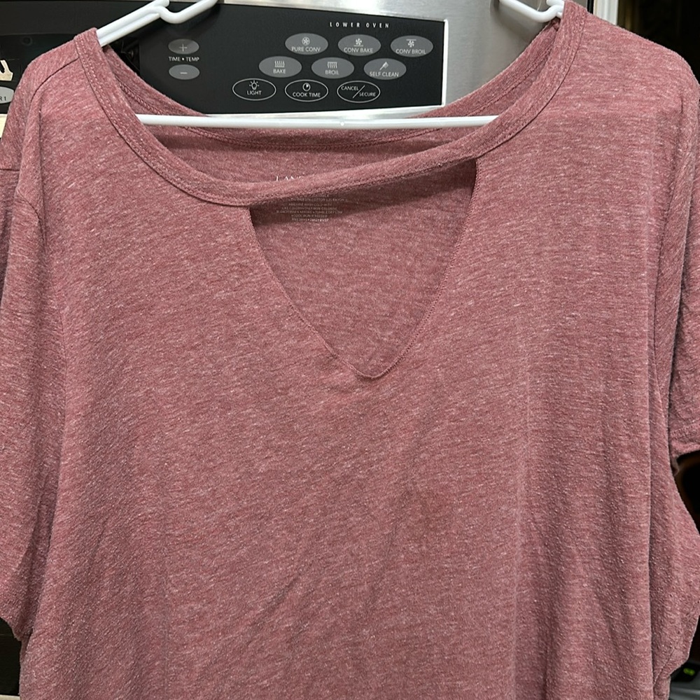 Lane Bryant short sleeve top